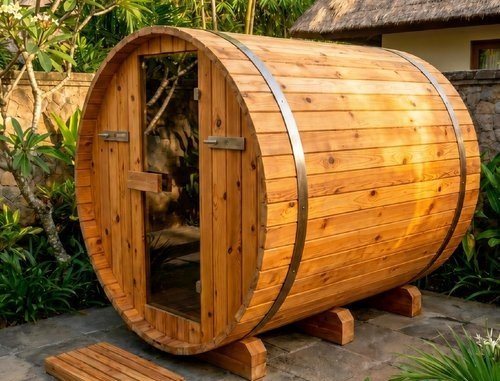 Barrel sauna
